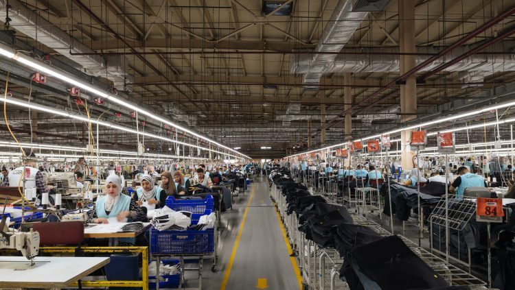 T&C Garments production floor